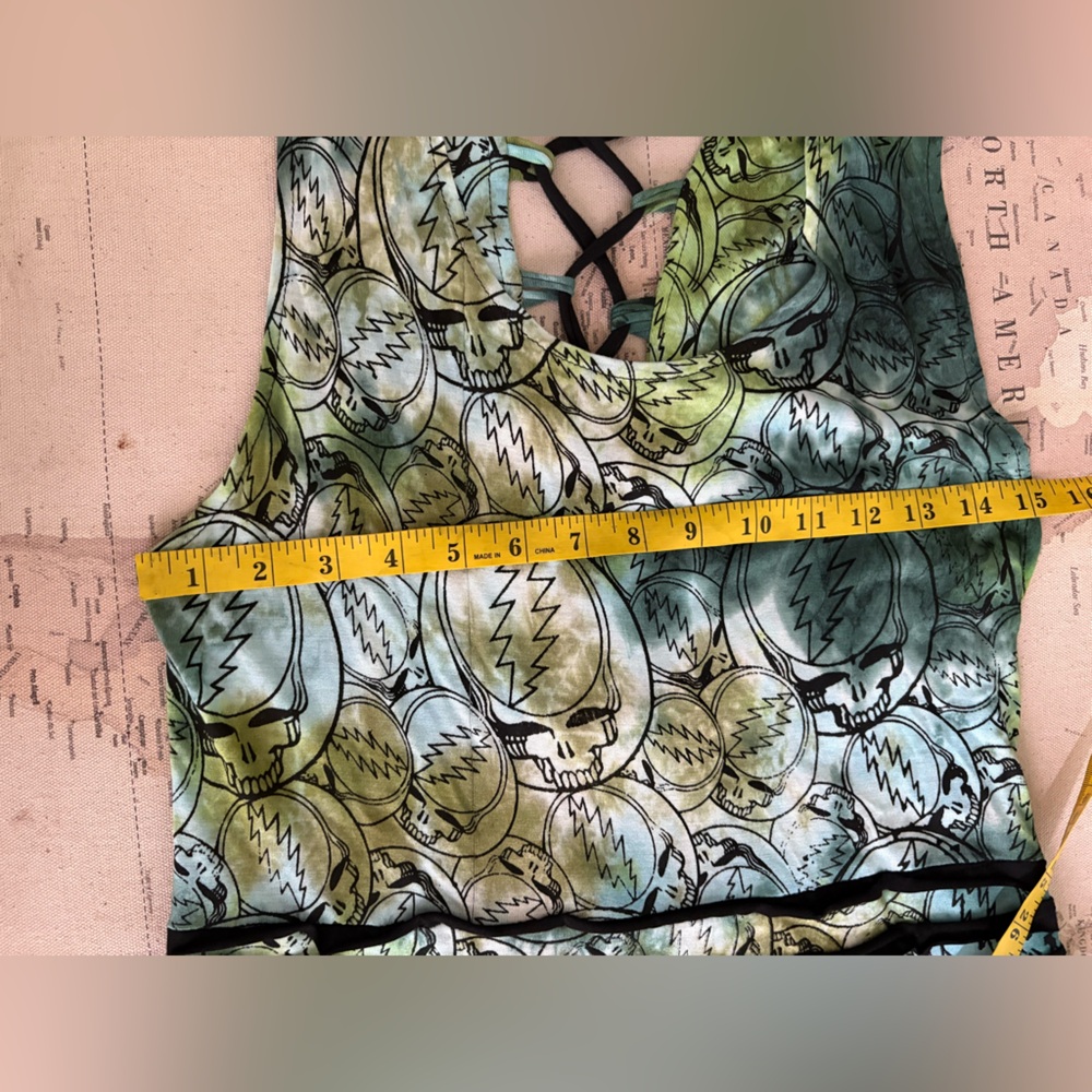 🆕Jayli Grateful Dead Halter Dress Size XL Artisan Made Size XL NWT 2023 - Picture 5 of 10